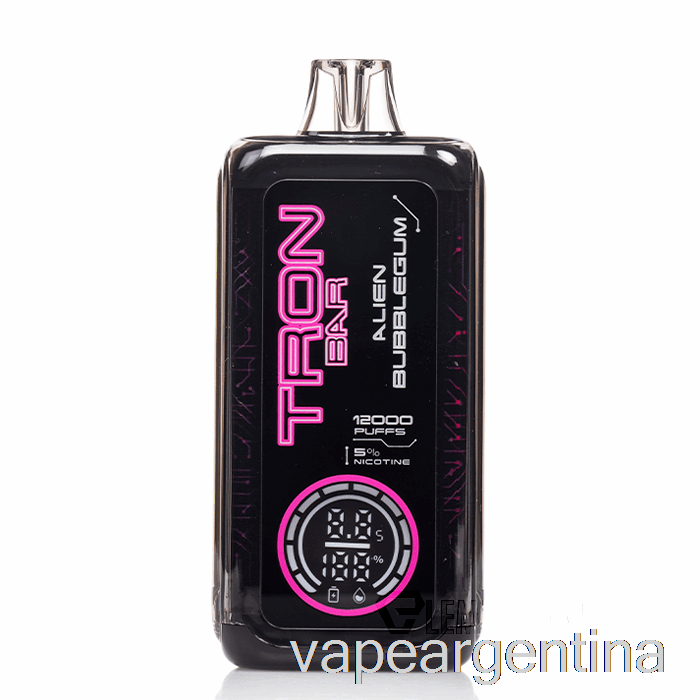 Vape Tron ​​bar 12k Desechable De Chicle Alienígena Descartable